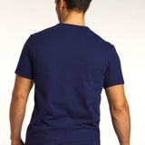 Mens' Cotton T-Shirt in Navy Blue